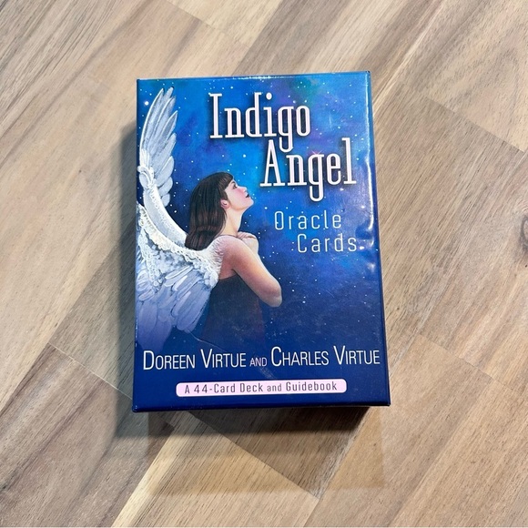 Doreen Virtue & Charles Virtue Indigo Angel Oracle Cards - Picture 1 of 4